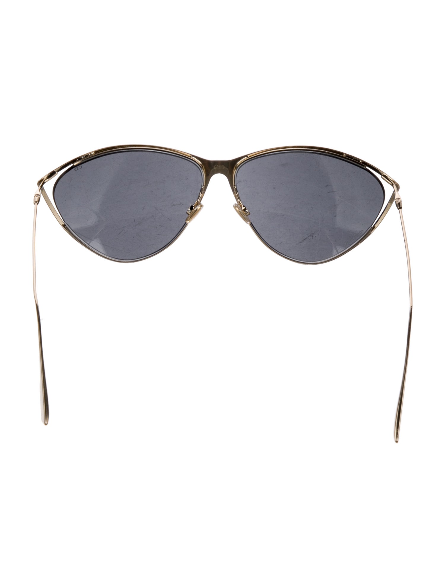 Christian Dior Cat-Eye Mirrored Sunglasses